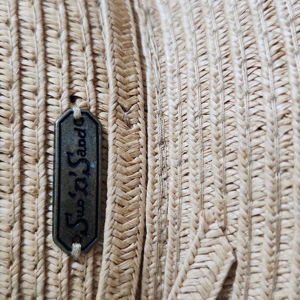 SUN N SAND Chic Tan Wide-Brim Hat - Picture 3 of 6